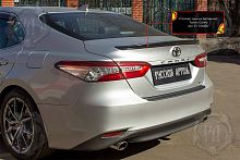 Спойлер крышки багажника Toyota Camry XV70 2017- глянец (под покраску)