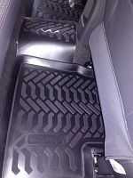 Полиуретановые ковры Chery Tiggo 3 (2016-) (3D с подпятником)