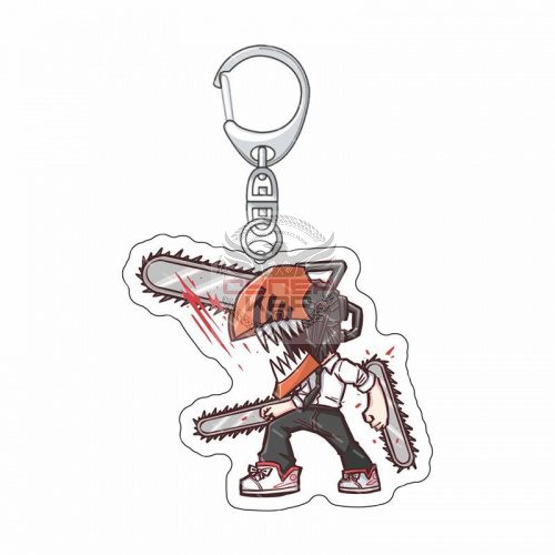 Брелок по аниме Chainsaw man, Denji2, акрил