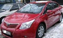 Toyota Avensis с 2009 г.в. Sedan