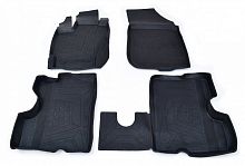 Ковры резиновые премиум для Renault Duster 2 WD (2011-2015)/ Nissan Terrano III (2014-)