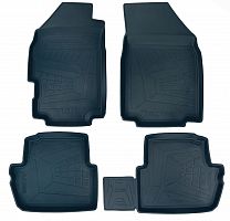 Ковры резиновые премиум для Chevrolet Spark (2009-2016)/ Ravon R2 (2016-)
