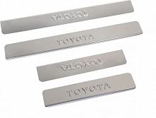 Накладки на пороги Toyota RAV4 (XA30) (2005-2013) (Штамп)